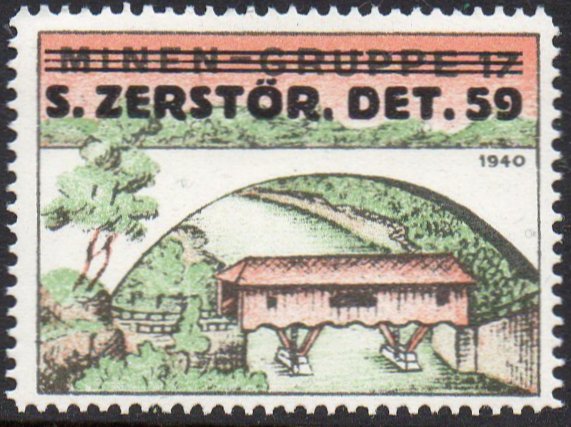 Schweiz Suisse Switzerland Soldatenmarken Eisenbahn Soldier Stamps Railway Divers Verschiedenes S. Zerst�r. Det. 59